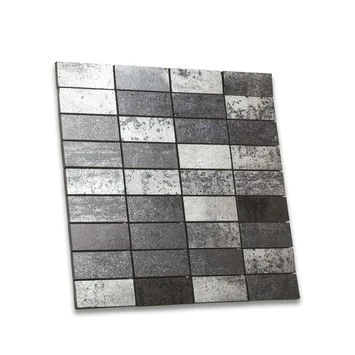 Mozaïektegel Vulcano zwart 30x30 cm 4 stuks Mozaïektegel Vulcano Zwart 30x30 Cm 4 Stuks -Badkamerwinkel Voor Thuis 123 7840