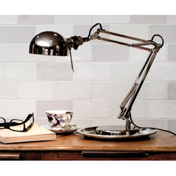 Wandtegel Isar wit 7,5x15 cm 0,5m² Wandtegel Isar Wit 7,5x15 Cm 0,5m² -Badkamerwinkel Voor Thuis 123 7861