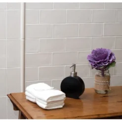 Wandtegel Isar Wit 7,5x15 Cm 0,5m² 3 Wandtegel Isar Wit 7,5x15 Cm 0,5m² -Badkamerwinkel Voor Thuis 123 7862