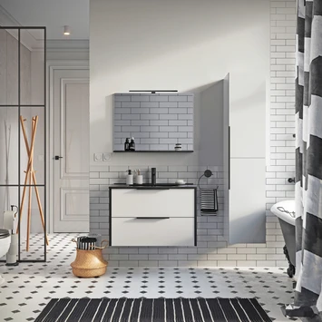 Atlantic kolomkast Aria Mat Wit Atlantic kolomkast Aria Mat Wit -Badkamerwinkel Voor Thuis 123 789