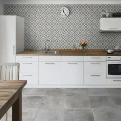 Vloertegel Dust Grigio 60,4x60,4 Cm 1,46 M² -Badkamerwinkel Voor Thuis 123 7913