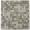 Wandtegel Mozaiek Kristal Grijs 30x30 Cm 10 Stuks