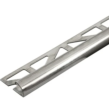 Tegelprofiel kwartrond RVS 10 mm Tegelprofiel Kwartrond RVS 10 Mm -Badkamerwinkel Voor Thuis 123 8020