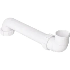 Sanivesk Ruimtebesparende Afvoerbuis + Bocht 32mm Voor Badmeubel