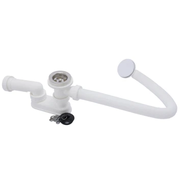 Sanivesk Badafvoercombinatie 6/4x40mm Sanivesk Badafvoercombinatie 6/4x40mm -Badkamerwinkel Voor Thuis 123 8093