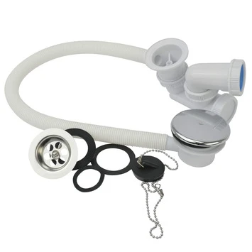 Sanivesk Badafvoercombinatie 6/4x40mm Sanivesk Badafvoercombinatie 6/4x40mm -Badkamerwinkel Voor Thuis 123 8094