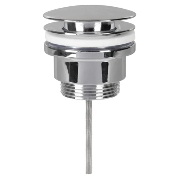 Differnz wastafelafvoerploeg Click pop-up chroom Differnz Wastafelafvoerploeg Click Pop-up Chroom -Badkamerwinkel Voor Thuis 123 8097