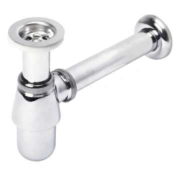 Sanivesk Plugbekersifon 5/4x32mm Chroom Sanivesk Plugbekersifon 5/4x32mm Chroom -Badkamerwinkel Voor Thuis 123 8102