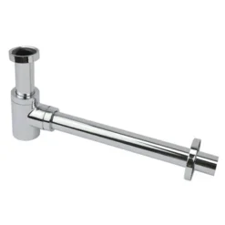 Sanivesk Luxe Design Fonteinsifon Chroom 5/4"x32mm LAAG Model 2 Sanivesk Luxe Design Fonteinsifon Chroom 5/4"x32mm LAAG Model -Badkamerwinkel Voor Thuis 123 8135