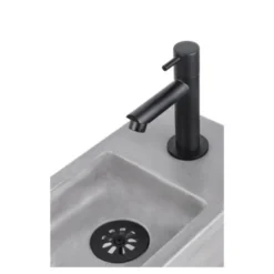 Differnz Afvoerplug Voor Fontein Mat Zwart 2 Differnz Afvoerplug Voor Fontein Mat Zwart -Badkamerwinkel Voor Thuis 123 8141