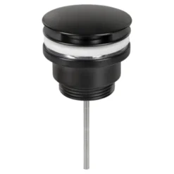 Differnz Wastafelafvoerploeg Click Pop-up Zwart