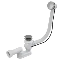 SEALSKIN Universele Bad Afvoer/-overloop 57 Cm Inclusief Sifon 50/52 Mm