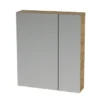 TIGER S-line Spiegelkast 60cm Chalet Eiken