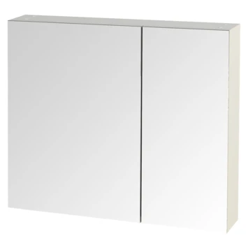 Tiger spiegelkast S-Line 80cm sneeuwwit Tiger Spiegelkast S-Line 80cm Sneeuwwit -Badkamerwinkel Voor Thuis 123 828