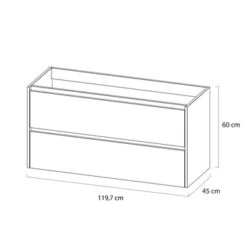 Tiger Reverse Meubelset 120 Cm Met 2 Lades Chalet Eik / Mat Zwart Inclusief Oval Wastafel Dubbel Mat Zwart 8 Tiger Reverse Meubelset 120 Cm Met 2 Lades Chalet Eik / Mat Zwart Inclusief Oval Wastafel Dubbel Mat Zwart -Badkamerwinkel Voor Thuis 123 908