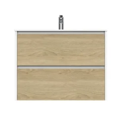 Tiger Reverse Meubelset 80 Cm Met 2 Lades Naturel Eik / Mat Wit Inclusief Oval Wastafel Mat Wit 3 Tiger Reverse Meubelset 80 Cm Met 2 Lades Naturel Eik / Mat Wit Inclusief Oval Wastafel Mat Wit -Badkamerwinkel Voor Thuis 123 916