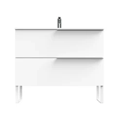 Tiger Badmeubelset Pocket 100 Cm Met 2 Lades Wit Incl. Looppoten 5 Tiger Badmeubelset Pocket 100 Cm Met 2 Lades Wit Incl. Looppoten -Badkamerwinkel Voor Thuis 123 938