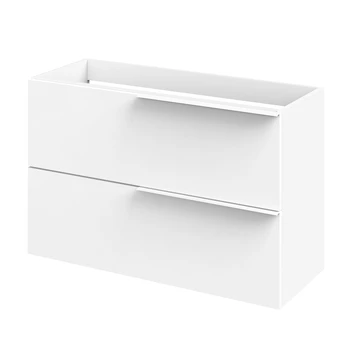 Tiger badmeubelset Pocket 100 cm met 2 lades Wit incl. looppoten Tiger Badmeubelset Pocket 100 Cm Met 2 Lades Wit Incl. Looppoten -Badkamerwinkel Voor Thuis 123 939