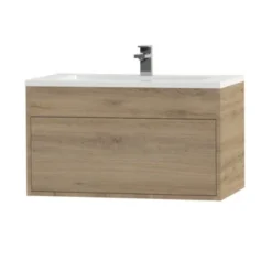 Tiger Helsinki Badkamermeubel 80 Cm Chalet Eiken Met Wastafel Polybeton Hoogglans Wit 2 Tiger Helsinki Badkamermeubel 80 Cm Chalet Eiken Met Wastafel Polybeton Hoogglans Wit -Badkamerwinkel Voor Thuis 123 94