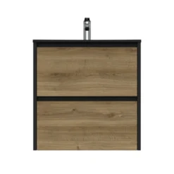 Tiger Reverse Meubelset Met 2 Lades 60 Cm Chalet Eik / Mat Zwart Inclusief Oval Wastafel Mat Zwart 2 Tiger Reverse Meubelset Met 2 Lades 60 Cm Chalet Eik / Mat Zwart Inclusief Oval Wastafel Mat Zwart -Badkamerwinkel Voor Thuis 123 967