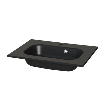 Tiger Reverse Meubelset met 2 lades 60 cm Chalet eik / Mat zwart inclusief Oval wastafel mat zwart Tiger Reverse Meubelset Met 2 Lades 60 Cm Chalet Eik / Mat Zwart Inclusief Oval Wastafel Mat Zwart -Badkamerwinkel Voor Thuis 123 970