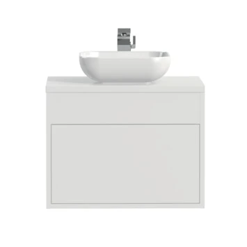 Tiger Helsinki badkamermeubel 60 cm hoogglans wit met waskom Tiger Helsinki Badkamermeubel 60 Cm Hoogglans Wit Met Waskom -Badkamerwinkel Voor Thuis 123 976